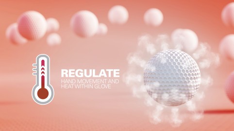 Regulace: pro chladnější prožitek v rukavici